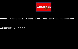 Régates atari screenshot